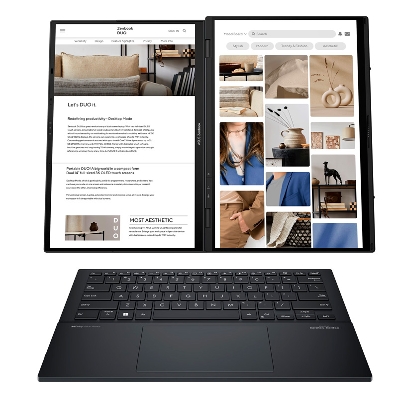 ASUS ZenBook Duo UX8406CA-QL038W U7 225H 14"FHD OLED – Image 3